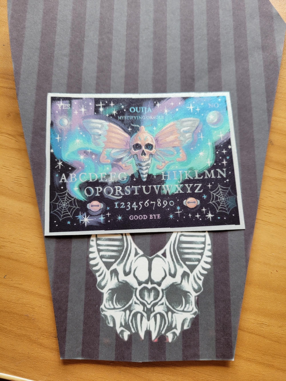 💀NEW💀 Hand Crafted Moth Ouija Board Magnet